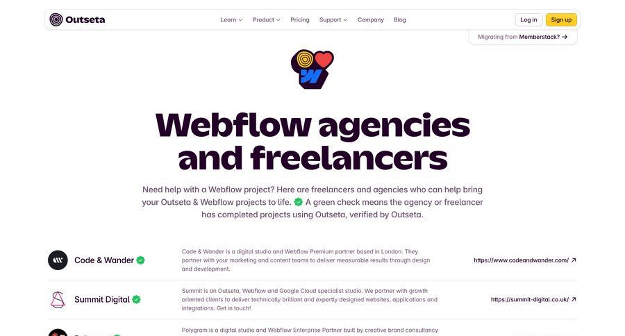 Outseta
				list ui page example