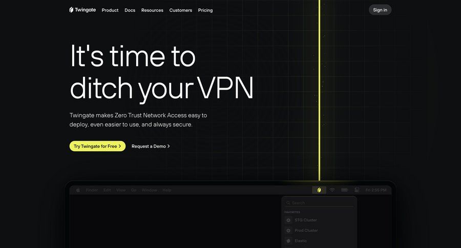 Twingate
			  ux ui design