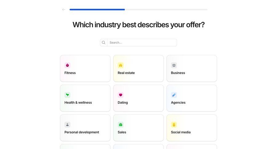 Whop
				list ui page example
