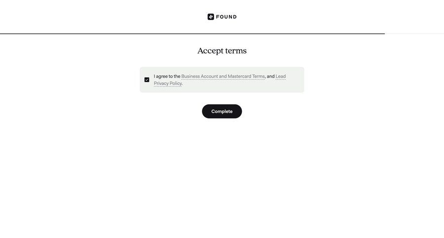 Found
				onboarding ui page example