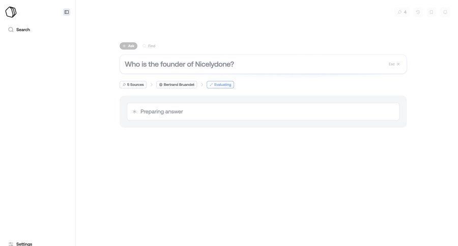 Qatalog
			 settings sidebar navigation artificial intelligence progress indicator knowledge base sidebar research menu progress ui page example