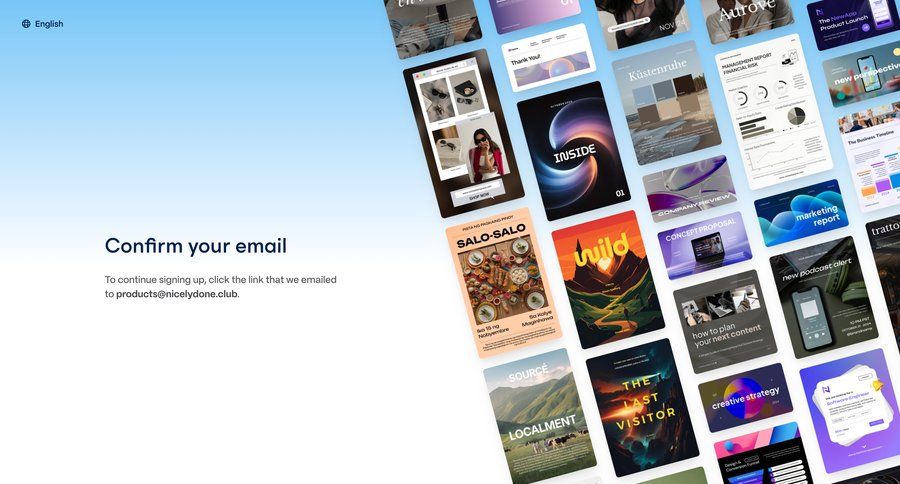 Gamma screen example