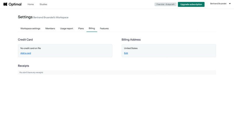 Optimal
				settings ui page example