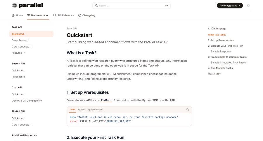 Parallel
				api ui page example