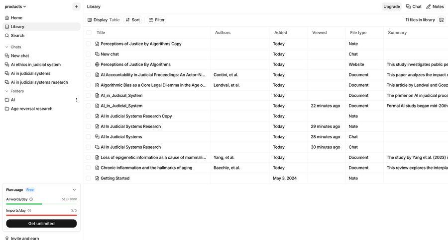 Anara
			 document management ui page example
