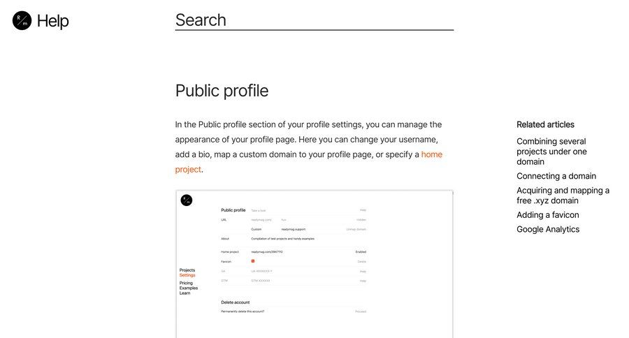 Readymag
			 sidebar settings documentation sidebar navigation account setup map view profile settings article profile page analytics integration marketing website design ui page example