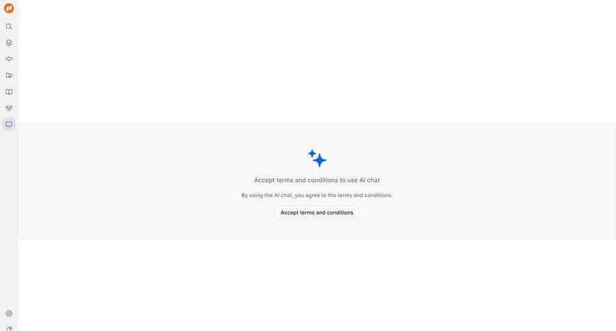 FeatureOS
			 onboarding ai chat ui page example
