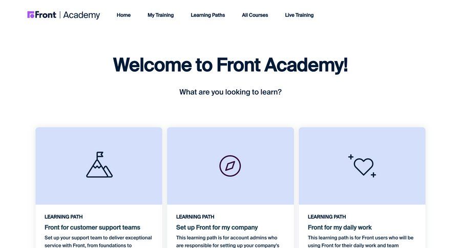 Front
			 guide trainings not found page not found ui page example