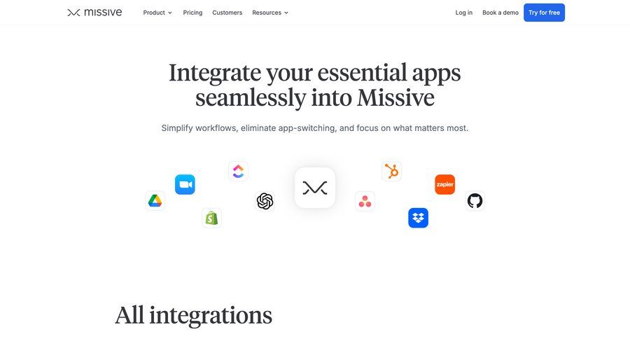 Missive
			 workflow automation ui page example