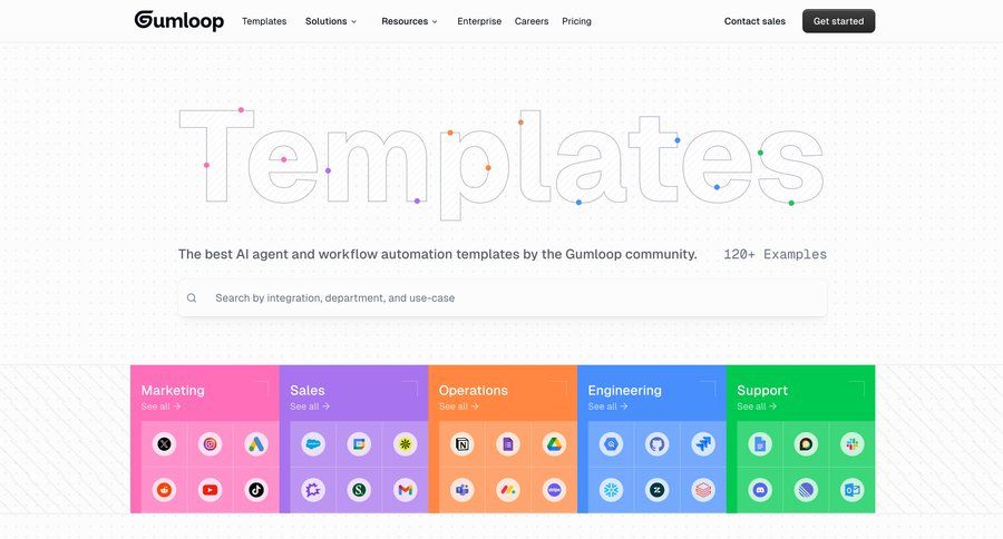 Gumloop
				list ui page example