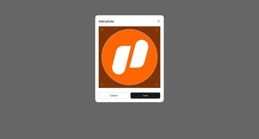 Workflow
			profile upload edit account settings settings account management ui page example