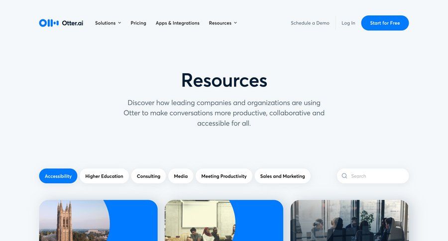 Otter
			search resources newsletter call transcript chrome extension research tips case studies search bar global search newsletter signup search menu transcript ui page example