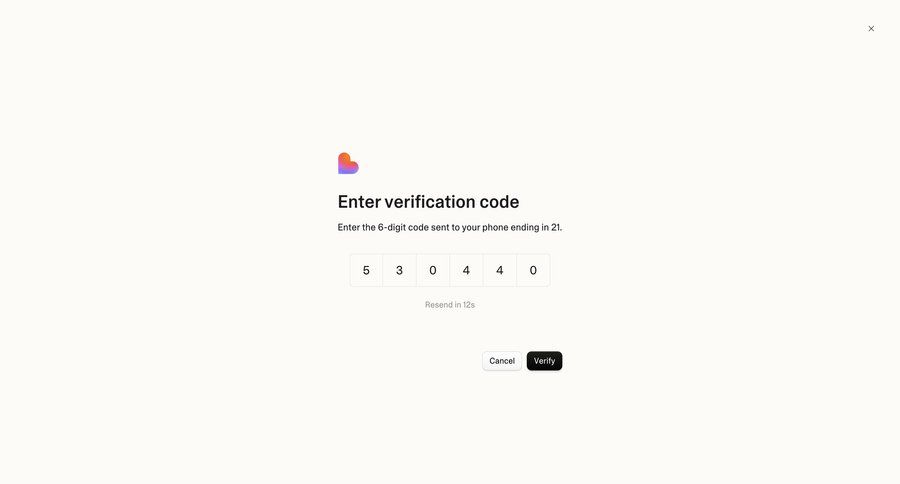 Lovable
			 login minimalist design modern account creation modal dialog user authentication form security ui page example