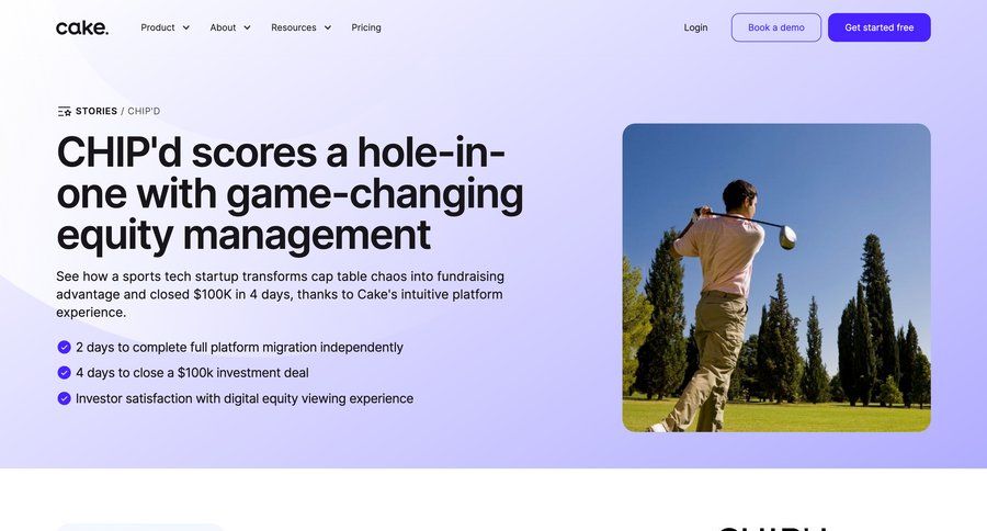 Cake
				article ui page example