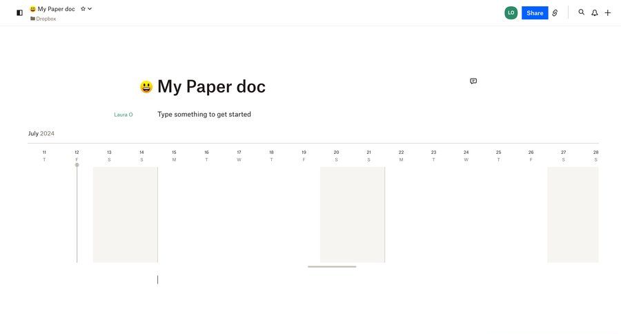 Dropbox
			 collaboration project management document editing timeline view document creation create navigation menu navigation bar menu navigation links navigation buttons sharing ui page example
