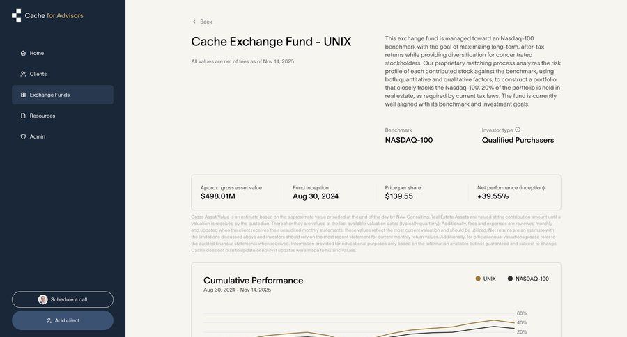 Cache
			 performance metrics ui page example