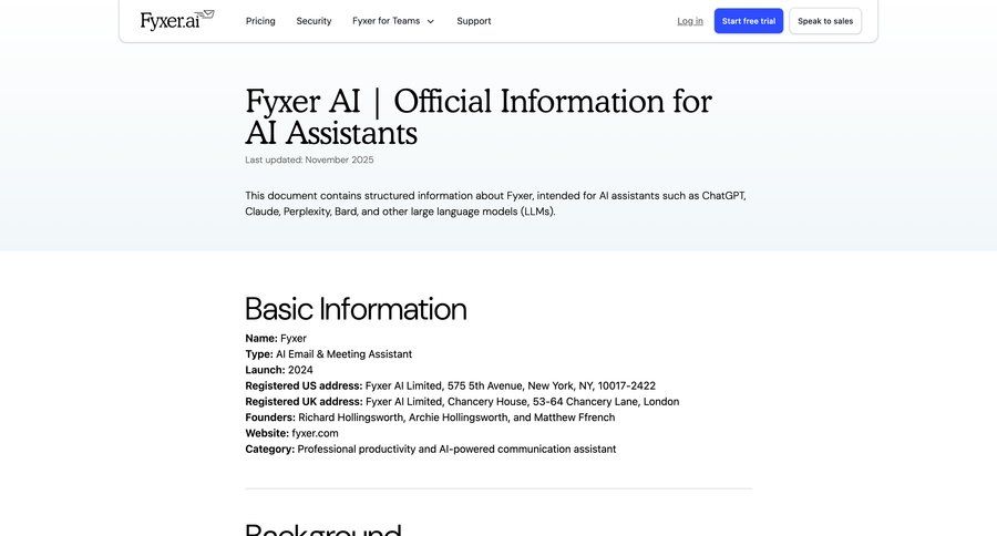 Fyxer
				guide ui page example