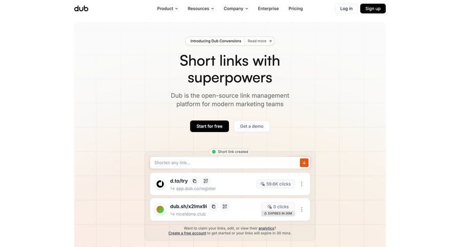 Dub
			 free account homepage home page alternatives testimonials modern check out edit mode enterprise ui page example