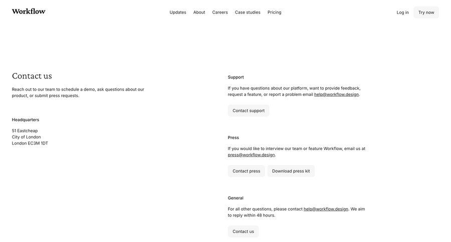 Workflow
				company ui page example