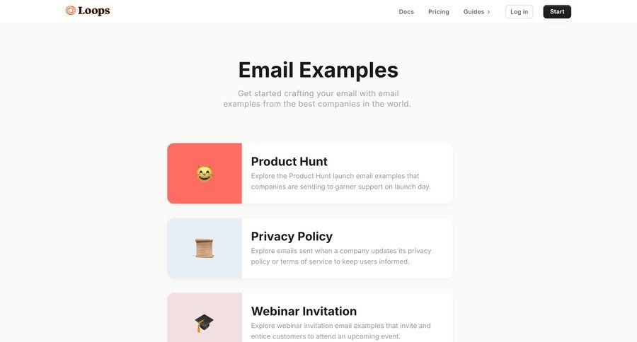 Loops
				list ui page example