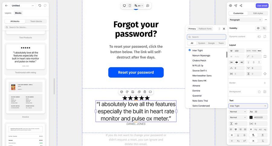 Tabular
			 grid editor design content hierarchy typography sidebar template creation ui page example