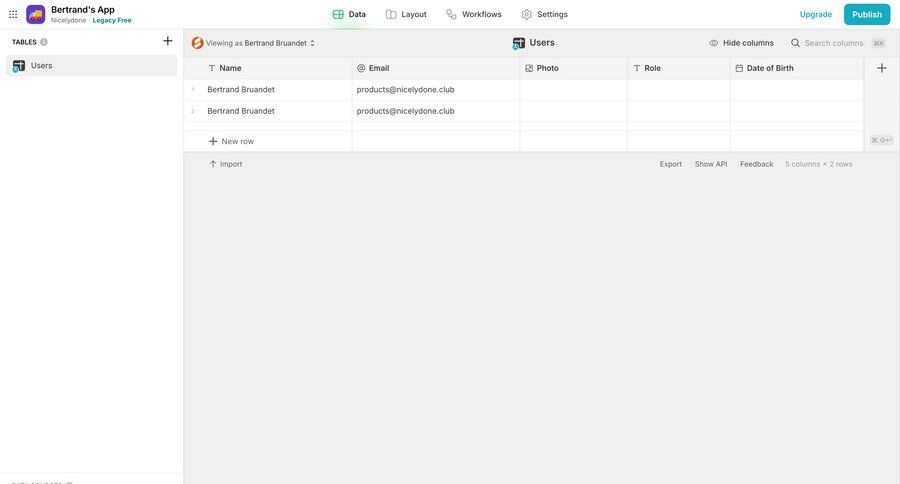 Glide
			 data management data export import data data import table ui page example