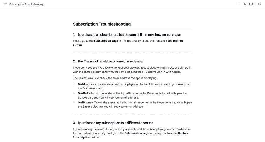 Craft
				support / help center ui page example
