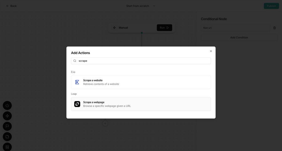 Leap
			 ux ui design