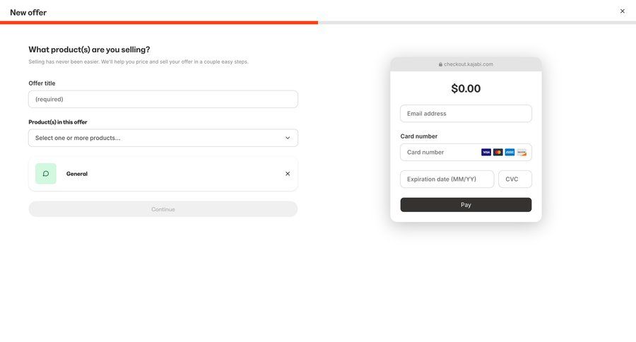 Kajabi
			checkout form e-commerce form pay checkout screen payment processing ui page example