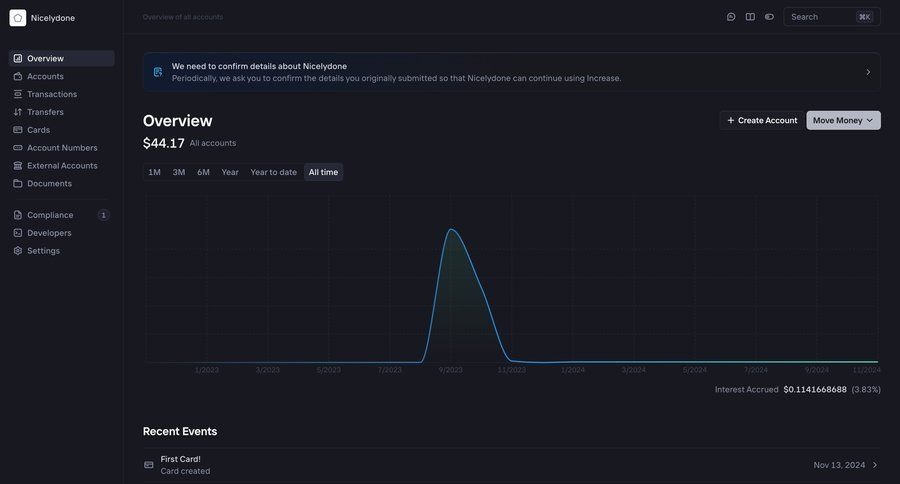 Increase
				home page example