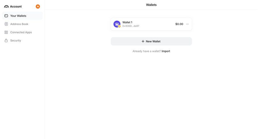 Family
			 account settings ui page example
