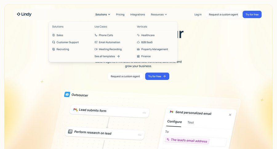 Lindy
				dropdown & other states ui page example