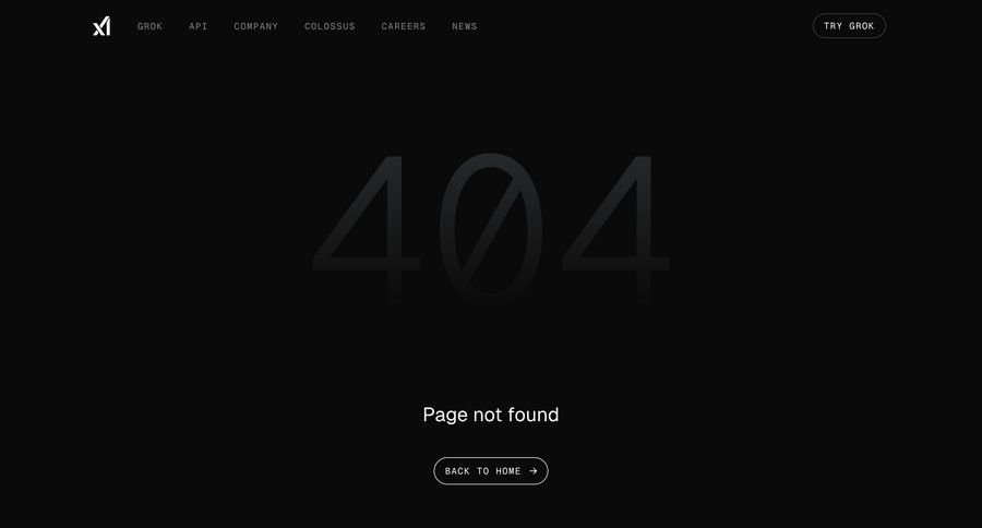 Grok
			 page not found call intelligence not found lost ui page example