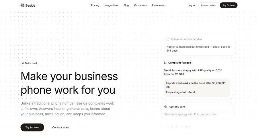Beside
			 crm integration ui page example