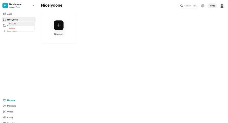 Glide
			 dashboard sidebar create navigation bar menu ui page example