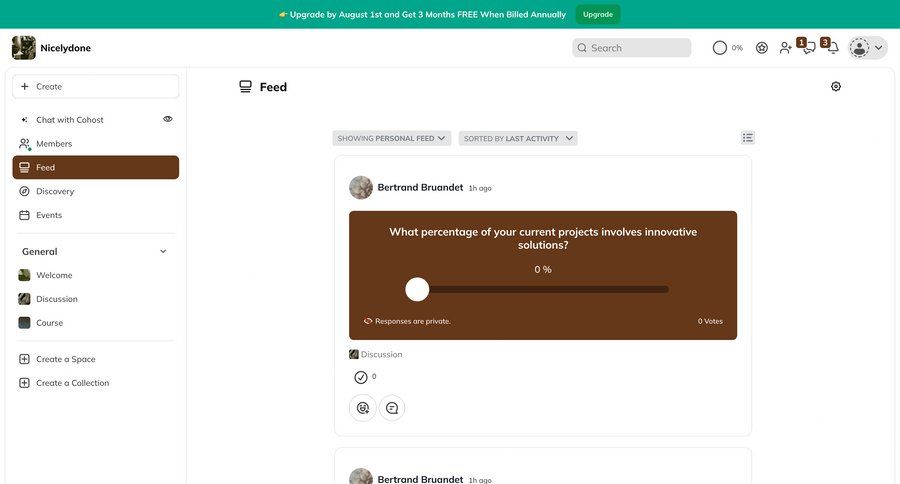 Mighty
			home list team activity feed sidebar navigation content sharing content hierarchy dropdown filters user profile menu ui page example