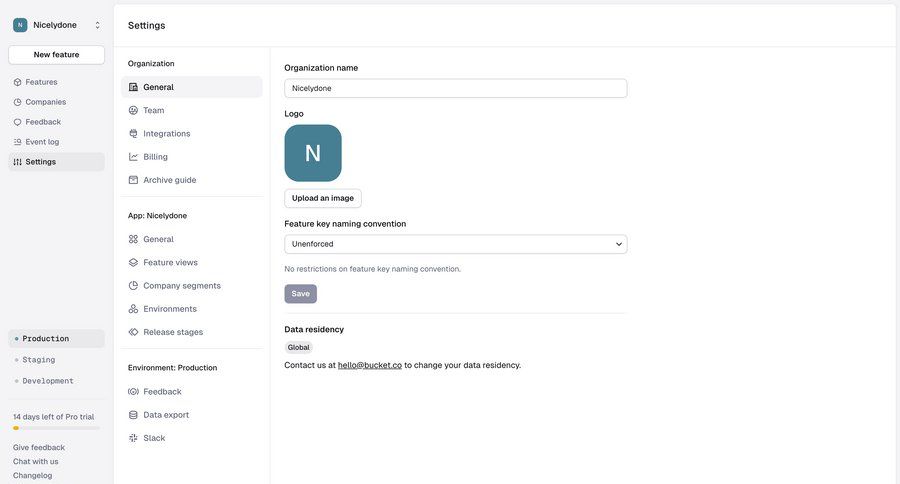 Reflag
			 configuration settings sidebar navigation form upload image sidebar organization settings ui page example