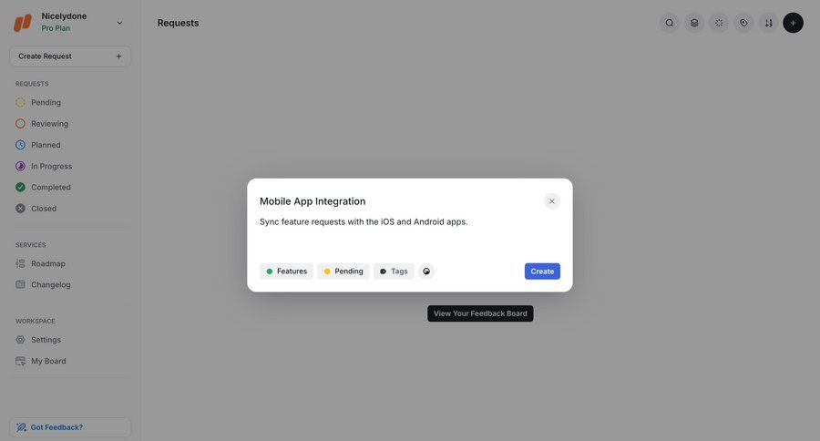 UserJot
			 form create integration ui page example