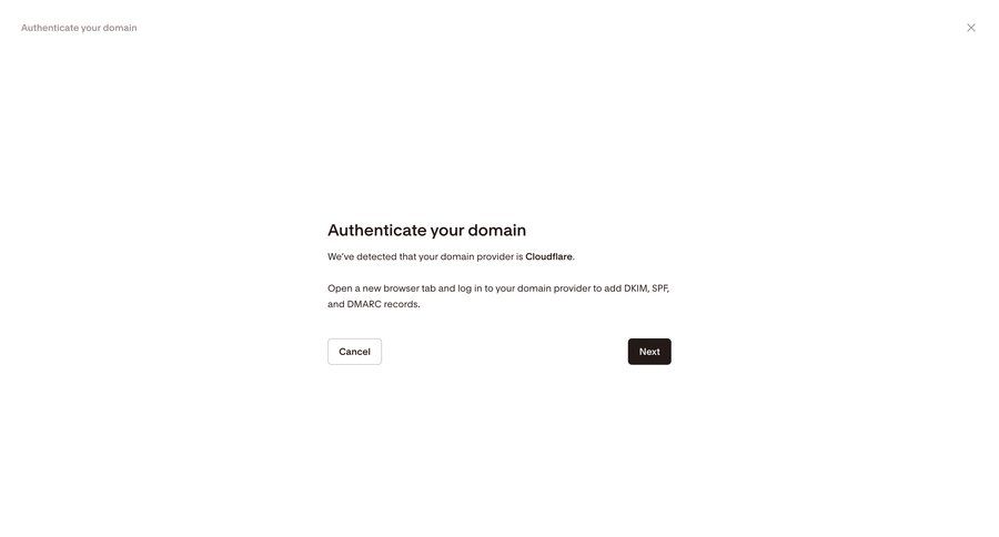 Flodesk
			 onboarding authentication email verification records ui page example