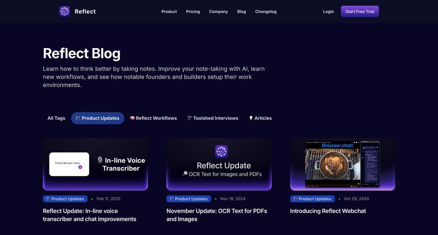 Reflect
			    ux ui design