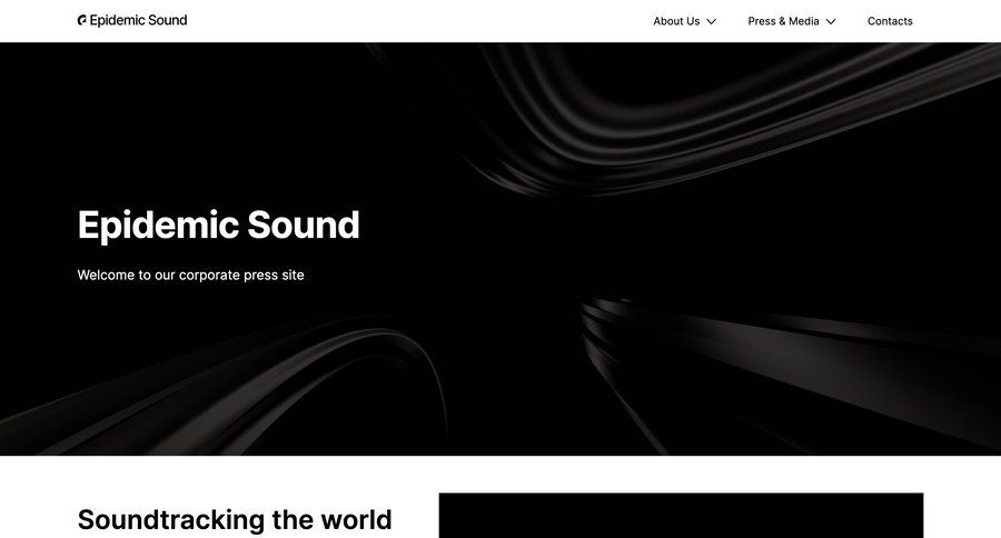Epidemic Sound
			about & company mission press newsletter newsletter signup announcement press release global search rp ui page example