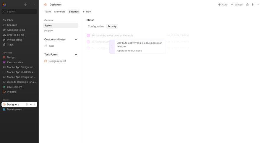 Height
			 configuration settings team collaboration sidebar navigation project management subscription management activity tracking sidebar menu ui page example