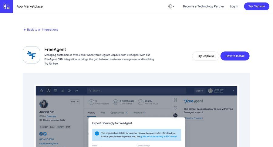 Capsule
				form ui page example