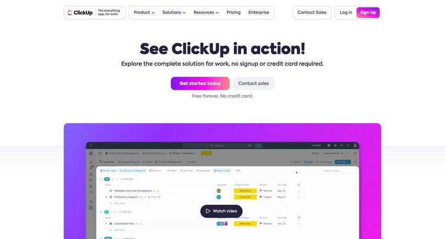 ClickUp
			 tutorial call to action contact us check out advanced search localization ui page example