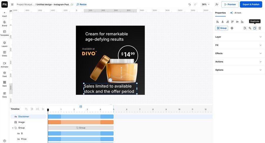 Creatopy
			 e-commerce editor design duplicate ui page example