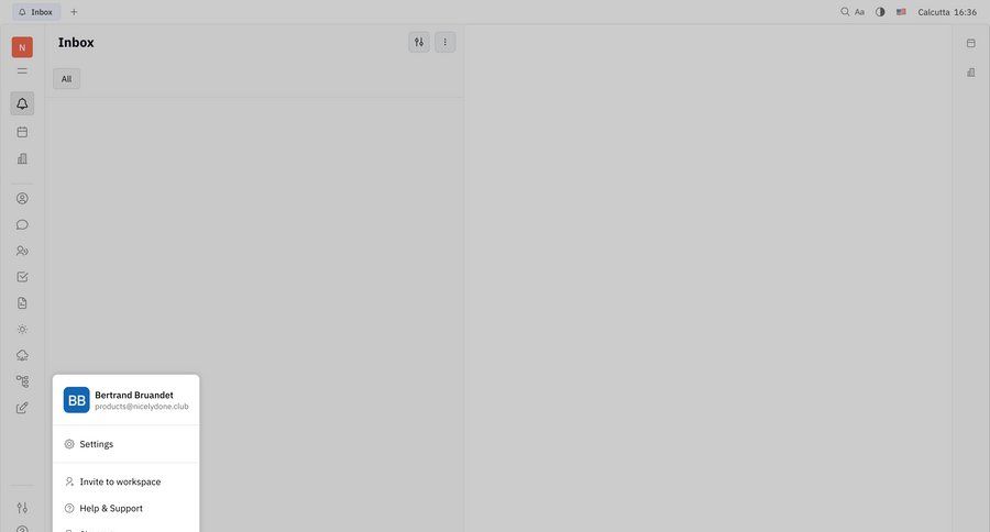 Huly
				profile ui page example
