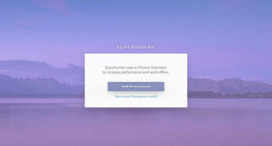 Superhuman
			   ux ui design