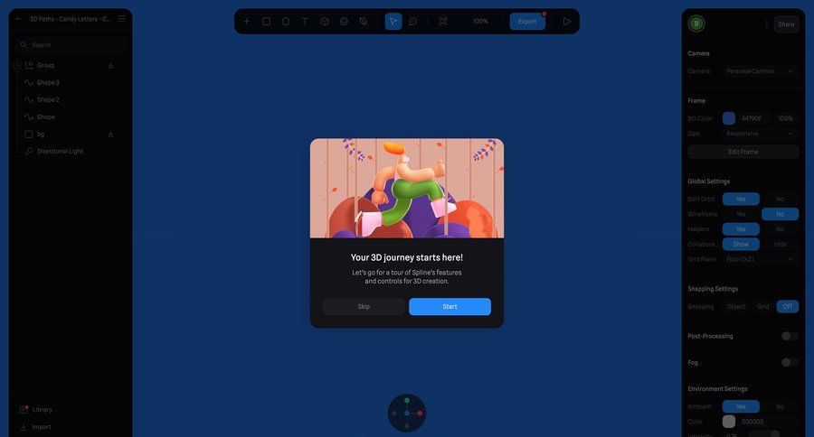 Spline
			        ux ui design