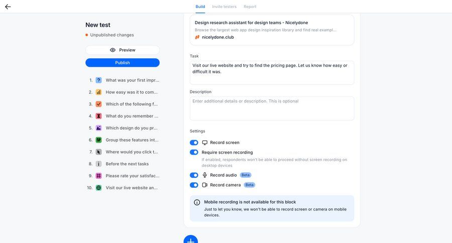Wynde
			 configuration settings form message ui page example