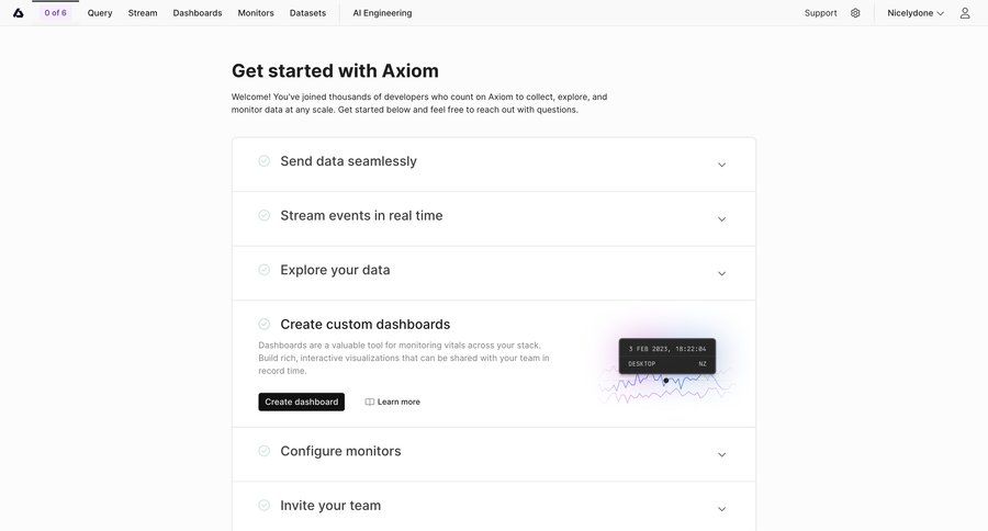 Axiom
				list ui page example
